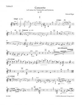 Konzert in e-Moll op. 85 