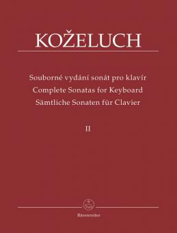Sämtliche Sonaten für Klavier 2 