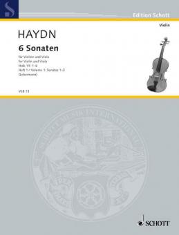 6 Sonatas Hob.VI Vol. 1 Standard