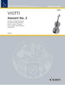 Concerto No. 2 E Major Standard