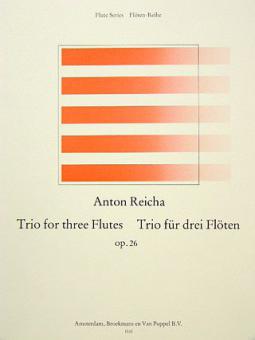 Trio for 3 Flutes Op. 26 