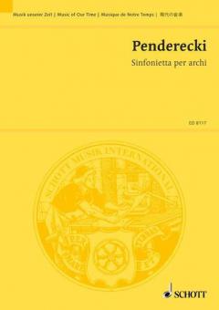 Sinfonietta per archi Standard