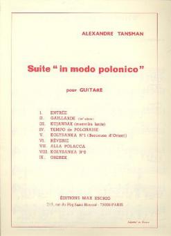 Suite 'In Modo Polonico' 