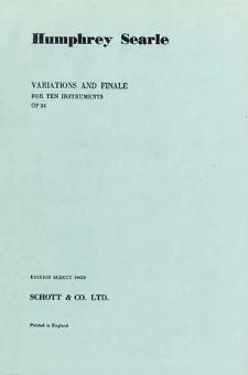 Variations and Finale op. 34 