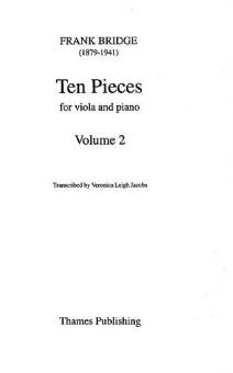 Ten Pieces For Viola And Piano Vol. 2 