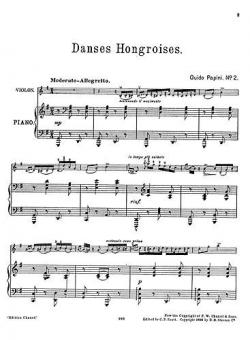 Hungarian Dance No. 2 In G 