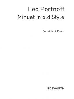 Minuet In Old Style 
