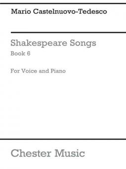 Shakespeare Songs Book 6 