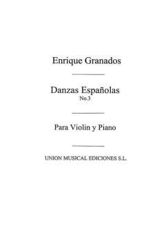 Danza Espanola No. 3 Fandango For Violin And Piano 
