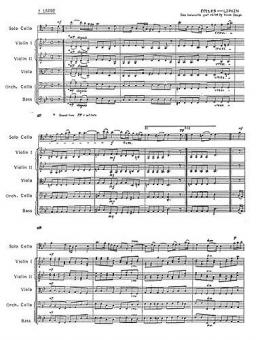 Sonata in G Min Cello Solo and Str Lipkin 