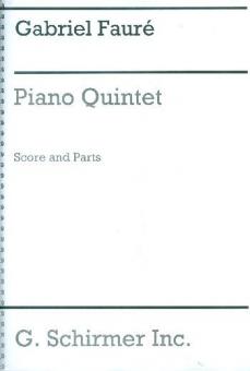 Faure Piano Quintet In D Minor Op.89 Set 