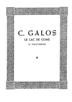 Nocturne (Le Lac de Come No. 6) 