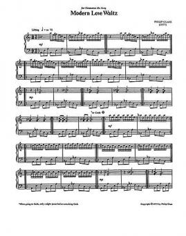 Modern Love Waltz 