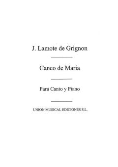 Canco de Maria 
