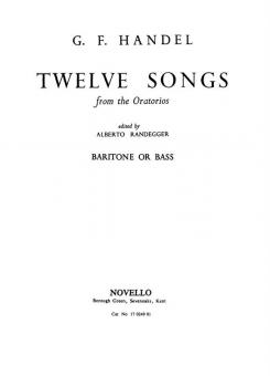 12 Songs for Baritone or Bass 