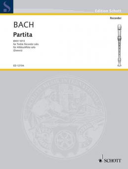 Partita BWV 1013 Standard