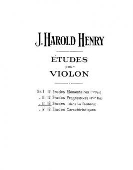12 Etudes Progressives 3 