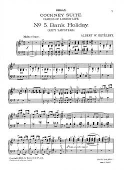 Cockney Suite No.5 'Bank Holiday' 