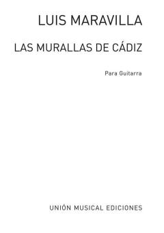 Las Murallas De Cadiz Alegrias En Sol For Guitar 