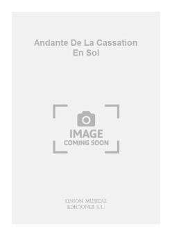 Andante de La Cassation En Sol 