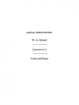 Concerto In A K622 