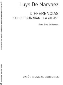 Diferencias Sobre Guardame Las Vacas For 2 Guitars 