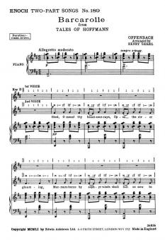 Barcarolle 