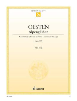 Sunset on the Alps Op. 193 Standard