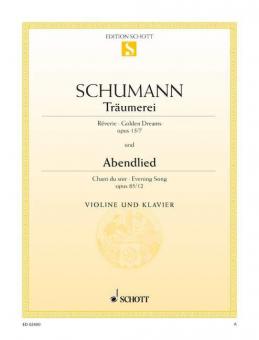 Träumerei / Abendlied op. 15/7 und 85/12 Standard
