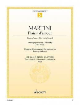 Plaisir D'Amour G Minor Standard