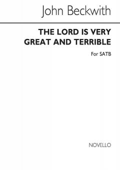 The Lord Is Very Great and Terrible 