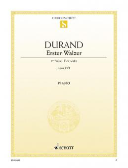 First Waltz E Flat Major Op. 83/1 Standard