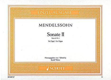 Sonata No. 2 Op. 65/2 Standard
