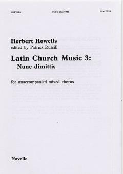 Nunc Dimittis 
