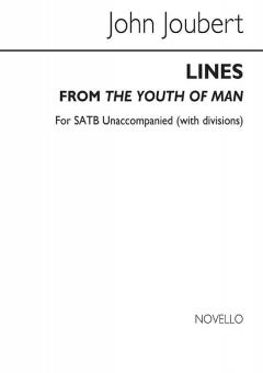 Lines from 'the Youth of Man' 