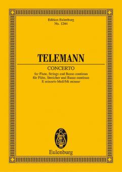 Concerto E Minor 