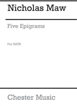 Five Epigrams for Mixed Voices 