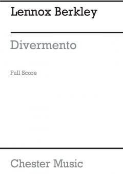 Divertimento in B Flat for Orchestra Op. 18 