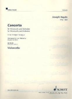 Concerto D Major Op. 101 Hob. VIIb: 2 Standard