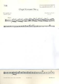 Organ Concerto No. 4 F Major Op. 4/4 HWV 292 Standard