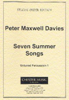 Seven Summer Songs Untuned Percussion Part 1 