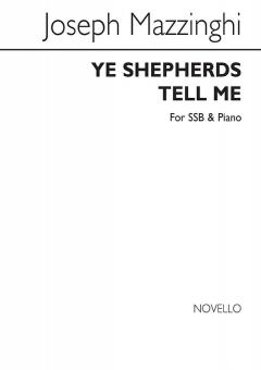 Ye Shepherds, Tell Me 