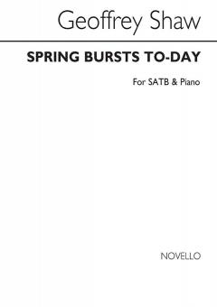 Spring Bursts Today 