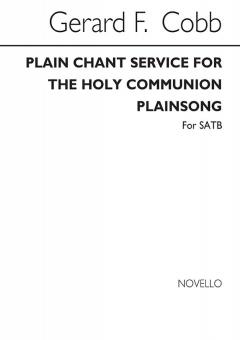 Plain Chant For The Holy Communion 