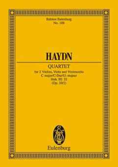 String Quartet C Major Op. 20/2 Hob. III: 32 Standard