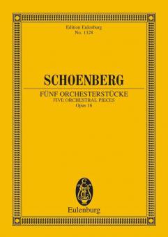 5 Orchestral Pieces Op. 16 Standard