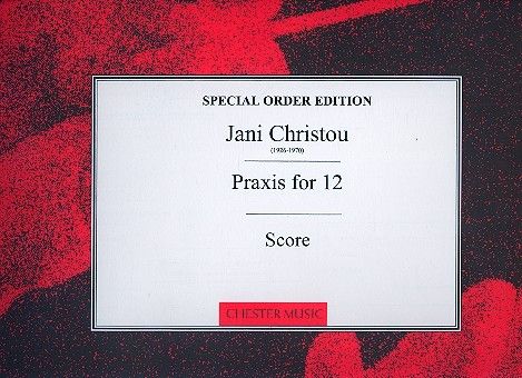 Christou Praxis For 12 