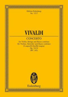 Concerto D Major Op. 35/19 RV 212A / PV 165 