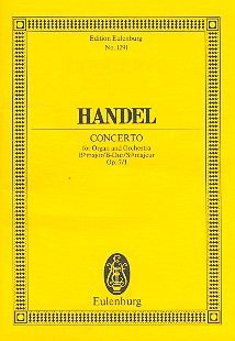 Organ Concerto No. 7 B Major Op. 7/1 HWV 306 