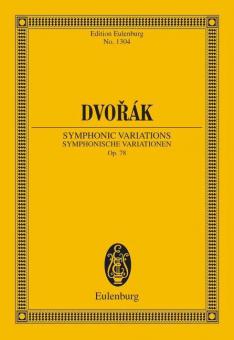 Symphonic Variations op. 78 B 70 Standard